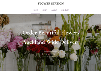 Flower Station Ecommerce